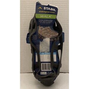 Stabil Walk Traction Cleat For Walking On Snow & Ice Black Size Small (1 Pair)